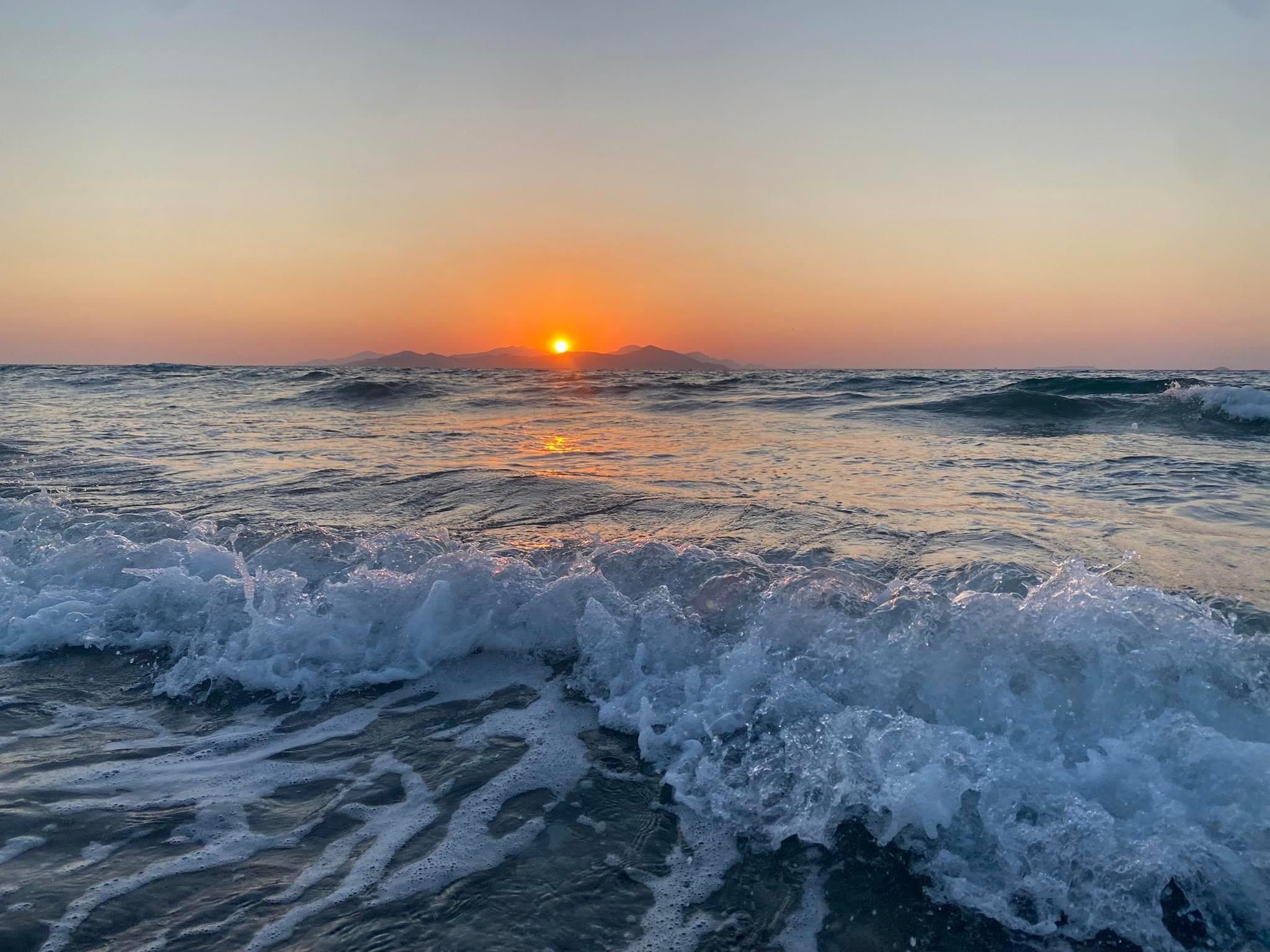 Callie Athay in a field in Cwmbran